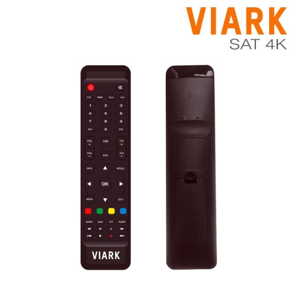 VIARK SAT 4K Multistream DVB-S2X WiFi IPTV Satellite Receiver