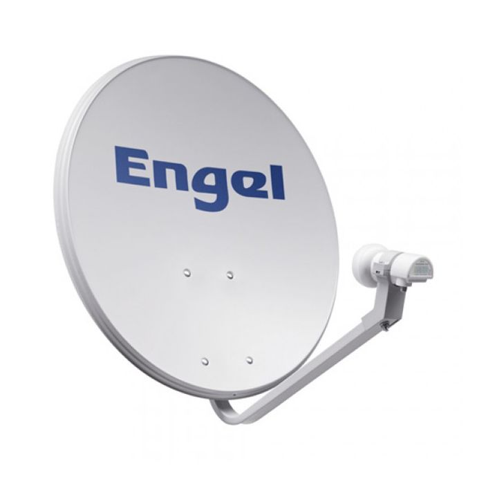 Antenne Satellite Plate Extérieure Engel Axil AN7081, HD, 2 Sorties, Neuve