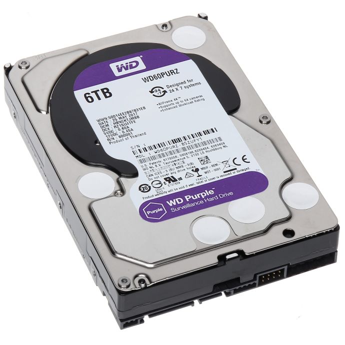 6TB Western Digital Purple HDD 3.5