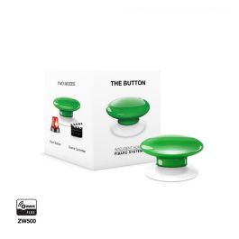 Green button that works as a home automation system