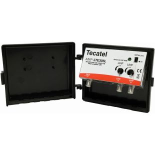 30dB 2xUHF LTE 5G Tecatel AMP-LTE305L Mast Amplifier