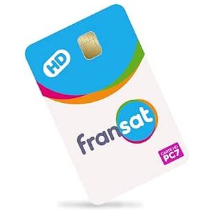 Tarjeta FRANSAT suscripción 4 años cobertura