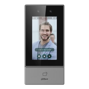 Lector Autónomo WiFi LCD 4.3'' Táctil PIN/Tarjeta/QR/Rec. Facial de Dahua