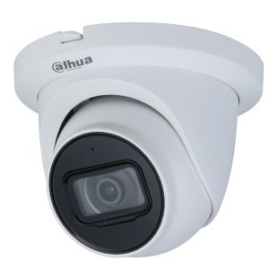 Cámara Turret Híbrida 5MPx Fija 2.8mm LED 30m de Dahua