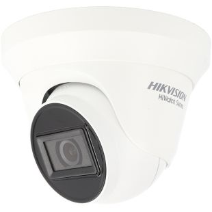 Cámara Turret Híbrida 8Mpx Fija 2.8mm IR 30m Serie HiWatch  MicroSD de Hikvision
