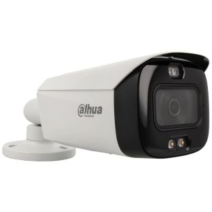 Cámara Bullet IP 5Mpx Fija 2.8mm Dual Light 30m Serie WizSense MicroSD de DahuaCámara Bullet IP 5Mpx Fija 2.8mm Dual Light 30m WizSense MicroSD Series from Dahua