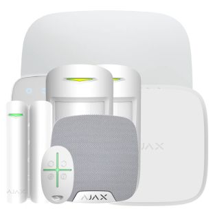 Ajax AJ KIT A INT INC WH – Kit alarma intrusión e incendio avanzado blanco con teclado