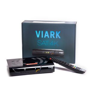 Receptor Satélite VIARK SAT 4K Multistream DVB-S2X WiFi IPTV
