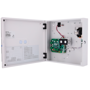 Controladora RFID de 4 Puertas Wiegand y OSDP de Akuvox