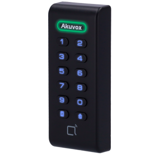 Lector de Acceso con Teclado y Tarjeta EM/MF y PIN de Akuvox
