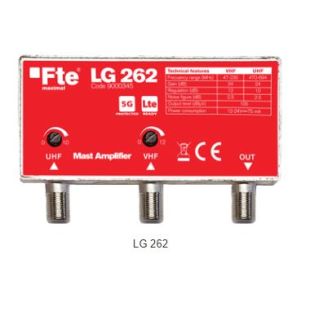 Amplificador de Mástil 2 Entradas UHF 24dB
