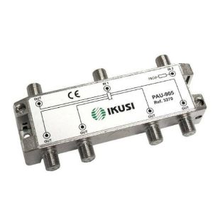 PAU Distributor 5 Outputs F Connector 16dB Ikusi