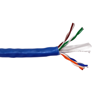 Dahua UTP Cat6 Outdoor Blue UTP Cable Blue Cu CPR ECA LSZH in 305m Coil