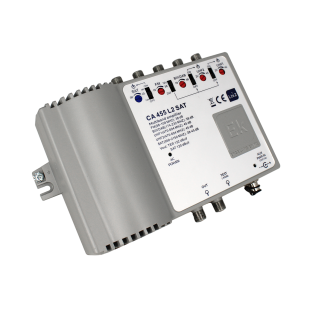 Broadband Central 5 Inputs: FM/VHF/UHF1/UHF2/SAT 44dB of EK