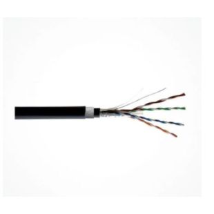 500 meter coil of FTP CAT6 Bitel black cable
