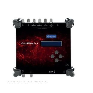  Central Programable Alpha+ con 6 Entradas FM/3VHF-UHF/DAB/AUX 75dB  de Telmor