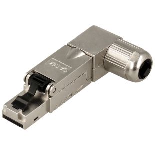 Conector RJ45 CAT6A FTP Macho Fácil de Nimo