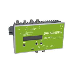 Digital Programmable Control Panel 32 filters with 4 inputs by D+D Electronics