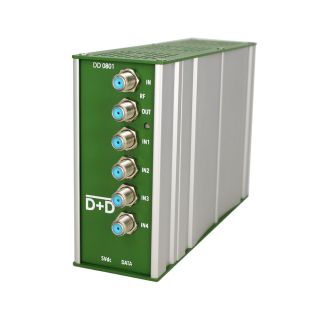 Transmodulador 4 entradas 4 Canales de Salida en RF Adyacentes de D+D Electronics