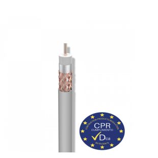 Cable Coaxial Enterrar Cu/Cu 250m Televes 214911C