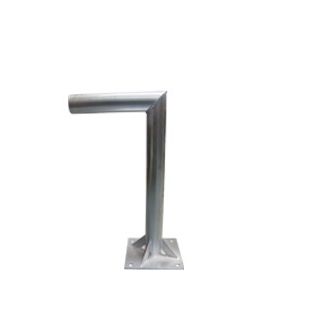 Soporte para la  pared en forma de "L"  de 76 mm de diámetro para antenas de 150 cm con separación a la pared de 700 mm FTEP76P