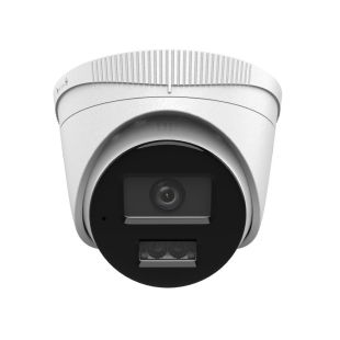 Hikvision HWI-T280HA-LU – Cámara IP turret 8 Mpx con lente 2.8 mm y Dual Light 30 m