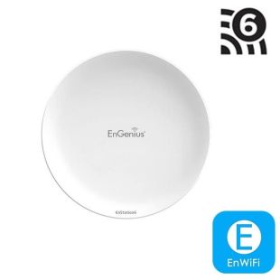 WiFi6 Outdoor Radiolink 1200Mbps 2xGigabit 1 POE in, 1 POE out 19dBi by Engenius 