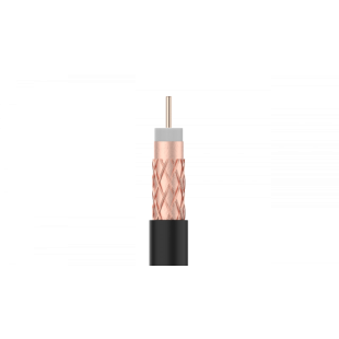 Coaxial Cable CXT Cu/CCA Indoor Black Televes 2139