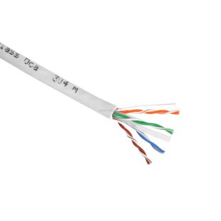 Cable UTP CAT6 Interior Blanco Cu CPR DCA LSZH Bobina 305m de Telmor