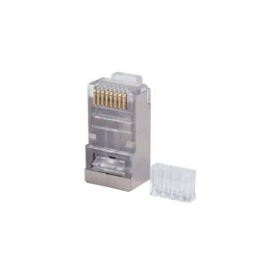 STP connector with guide