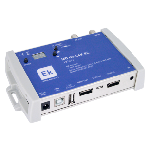 Modulador Digital COFDM/QAM/ISDB-T con 1 Entrada + LOOP HDMI 4K MD HD L4K RC de Ek