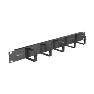 Openetics Horizontal Cable Pass-through Panel with 5 Metal Guides