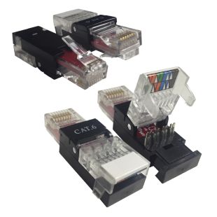Conector RJ45 para UTP Cat.6 Autocrimpable