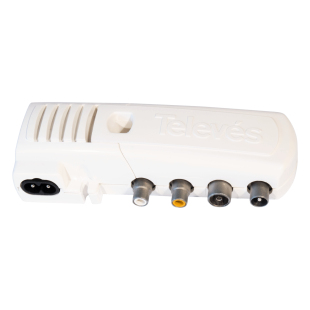 Conexiones TEL5858 modulador VHF/UHF