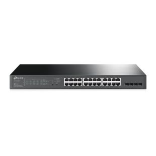 Switch 24 puertos Gigabit POE+ y 4 SFP TL-SG2428P