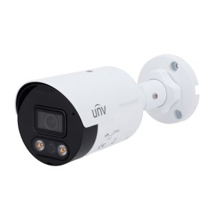 Cámara Bullet IP 8MPs Fija 2.8mm IR30m MicroSD de Uniview