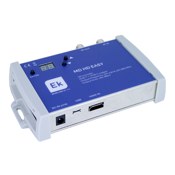FTE Maximal MODIG Air Modulator A/V auf Digital terrestrisch Full HD 1080 mit einem HDMI-Eingang und einem Bluetooth-gesteuerten HF-Ausgang über eine App