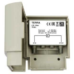 Filtro 5G 60dB para exterior 5-694 MHz Tecatel TE-TF001
