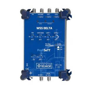 Central Banda Ancha Delta con 4 Entradas FM/2xUHF/DAB 35dB de Telmor