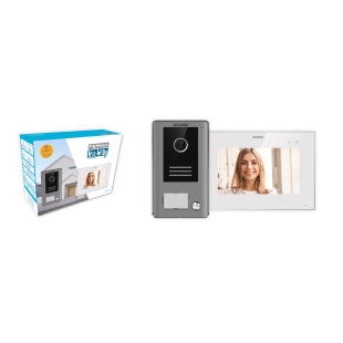 Single Family Kit of Way Video Board with Way 7'' Handsfree Monitor by Fermax