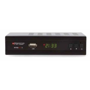 Receptor TDT/Cable Full HD con Display de Opticum