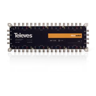 Nevoswitch 17 inputs x 17 outputs x 8 from televes plant