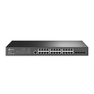 Switch Gestionable 24 Puertos 1Gb +4 SFP Omada de TP-LINK