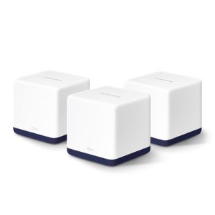 Pack 3 Repetidores WiFi Mesh 1900Mbps Mercusys HALO H50G