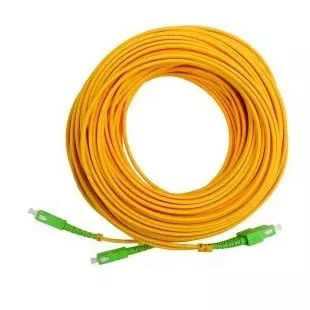 SC/APC Duplex Fiber Optic Patch Cable 15m Single Mode 3mm Televes