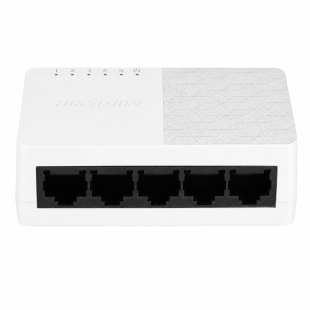 Switch 5 Puertos RJ45 1GB 3 W de Hikvision