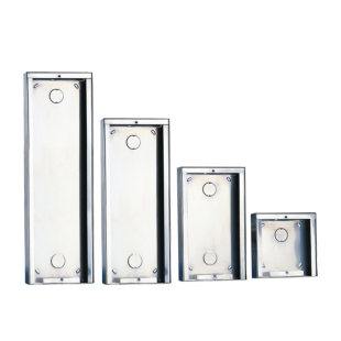 Caja de Superficie Inoxidable para placas Powercom/Ikall de Comelit
