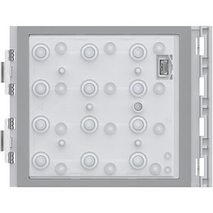 Módulo teclado Tegui Sfera New Robur TEG353000 para portero electrónico con LED y retroiluminación