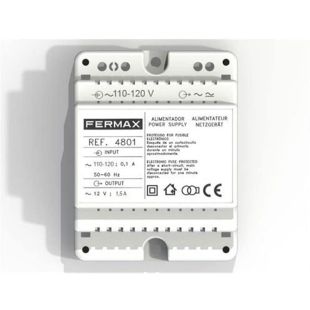 Alimentador DIN4 110-120Vac/12Vac 1.5A