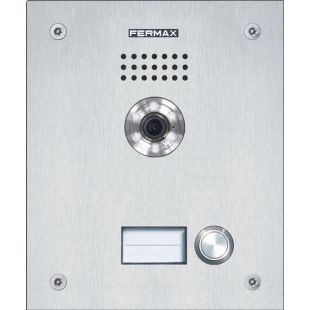 Fermax 1670 – Placa Marine SIP ST1 CP101 con Cámara HD y 1 Pulsador